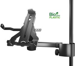 König & Meyer KM1974300055 univerzális tablet PC tartó "Biobased" Mikrofon állvány oszlopára rögzíthető, bio-alapú műanyagból