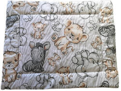  Lapos ovis kispárna - 38x48 cm / bézs szafarikölyök