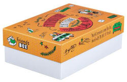 EXACOMPTA Ajándékdoboz, 24x36x12 cm, EXACOMPTA, barátság (EX2296000FD) - officepantry