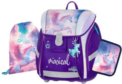 KARTON P+P OXY Premium Light mágneszáras iskolatáska szett tolltartóval és tornazsákkal, Pegas (KPP-0-75826) - mesescuccok