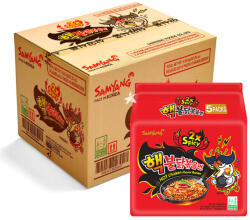  40DB Samyang Buldak Tészta Duplán Csípős Csirke Ízesítéssel 140g