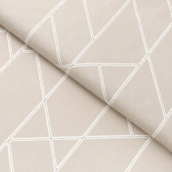 Goldea pamutvászon - geometriai vonalak lattén 160 cm