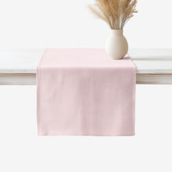 Goldea lenvászon keverék asztali futó - púderrózsaszín 50x180 cm