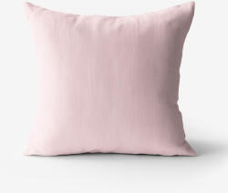 Goldea lenvászon keverék párnahuzat - púderrózsaszín 40 x 40 cm