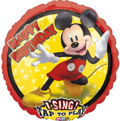  Disney Mickey Fun Zenélő Fólia lufi 71 cm (DPA4070301)