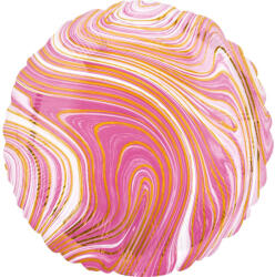  Rózsaszín Ombre Kör Fólia lufi 43 cm (DPA4208401) - eking