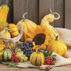  Ősz Fruits szalvéta 20 db-os 33x33 cm (PKK032644) - eking