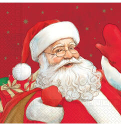  Karácsonyi Santa Claus szalvéta 20 db-os 33x33 cm FSC (PNN96464) - eking
