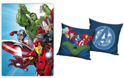  Bosszúállók polár takaró és párna szett, 2 részes (Light Blue) (EKING0500)