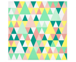 Színes Green Joy szalvéta 20 db-os 33x33 cm (MLG169072) - eking