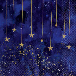  Happy New Year Midnight szalvéta 16 db-os 33x33 cm (DPA51220766) - eking