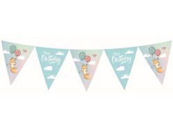  Róka Happy Birthday Fox zászlófüzér 326 cm (MLG135862) - eking