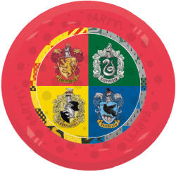  Harry Potter Hogwarts Houses micro prémium műanyag lapostányér 4 db-os szett 21 cm (PNN97964)