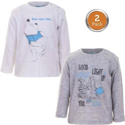  Disney Micimackó Light Up baba póló, felső 2 db-os 74/80 cm (BKJ6129MICB74)