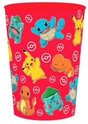  Pokémon Red műanyag pohár 250 ml (EWA00027PK)