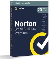 Symantec Small Business Premium 2.0 500GB HU 1 felhasználó 20 eszköz 1 év dobozos vírusírtó szoftver (21463570) (21463570)