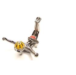  Medál nagy, úszó, ugró, rozsdamentes nagy mellkasra