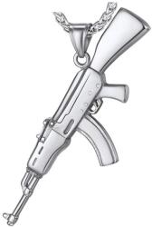  Medál Kalasnyikov AK 47 rozsdamentes acélból