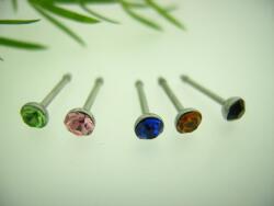  Mini orr piercing sebészeti acél orr és cirkon