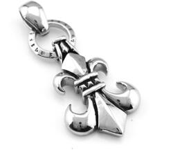  Rozsdamentes cserkészliliom medál