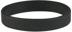  Szilikon karkötő egyszinű, fekete színű, nyomtatás nélkül: 202 mm Fekete