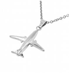  Airbus szállítórepülő medál nyaklánccal: Faszén