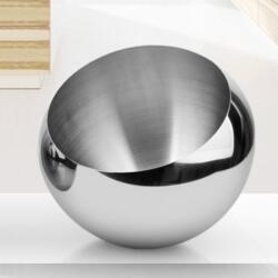  Nagy ferde rozsdamentes acél tálaló tál ∅22cm