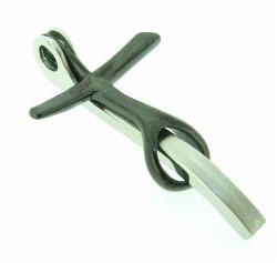  Medál stílusos kereszt acél