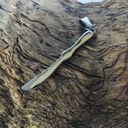  Rozsdamentes acél étkező kés, ínyencek, gasztrokritikusok számára: Nagy Ezüst