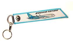  Kulcs tartó Boeing 737 Max repülőgép motívummal