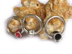  Szemöldök piercing sebészeti acél és cirkónium