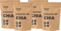 VEGIS Pachet Seminte de Chia 1kg (4 x 250g)
