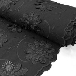  Pamutvászon EMBROIDERY Bellagio black