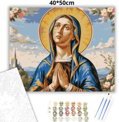  Szűz Mária tekintete - számfestő készlet