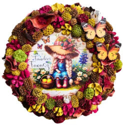  Tavaszi Dekoráció - Tündéri Ajtódísz - Csináld Magad Csomag - tavaszi DIY projekthez