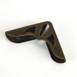  Fém sarokvédő elem 8db/csomag - fadobozra, albumra és scrapbookhoz