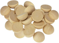  2cm félgömb fagyöngy 20db/csomag - kreatív alkotáshoz