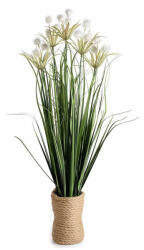 Decorer Planta artificiala in ghiveci alba verde Ø 9 cm x 63 H (A54.46.82B)