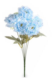 Decorer Buchet Bujori artificiali albastri verzi 47 cm (A56.42.59B)
