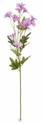 Decorer Set 3 Margarete artificiale violet verzi 65 cm (A56.40.16C)