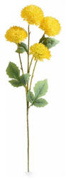 Decorer Dalia artificiala galbena verde 72 cm (A54.46.86D)
