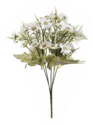 Decorer Buchet Margarete artificiale albe verzi 33 cm (A56.40.17B)