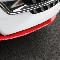 AVEX Protectie spoiler, prelungire bara fata/spate din cauciuc, culoare CARBON Rosu (AVX-K6483_3) - mobiplaza