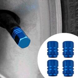 AMIO Set capacele auto pentru ventil hexagon albastru 4 buc (AVX-AM02239)