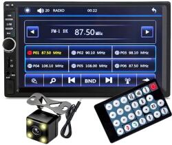  Player Video Auto dimensiune 2DIN, + Camera Marsarier INCLUSA, TouchScreen de 7 inch, 4 x 50W, model WDS-30 cu Bluetooth, Handsfree, Radio, MP3, WMA, MP4, AUX, Card, Telecomanda (AVX-WT-WDS-35)