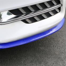  Protectie spoiler, prelungire bara fata/spate din cauciuc, culoare CARBON Albastru (AVX-K6483_2)