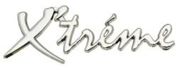  Emblema auto metalica, autoadeziva, model "X’TREME", finisaj Crom, dimensiune, 15 x 3 cm (AVX-T061023-23)
