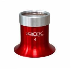 Horotec Лупа за очила Horotec MSA 00.031-4 с червен анодизиран алуминий x2.5