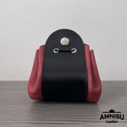 Amnisu 2in1 szütyő és kockatálca - fekete - piros