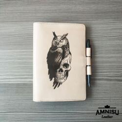 Amnisu Bagoly mintás noteszborító